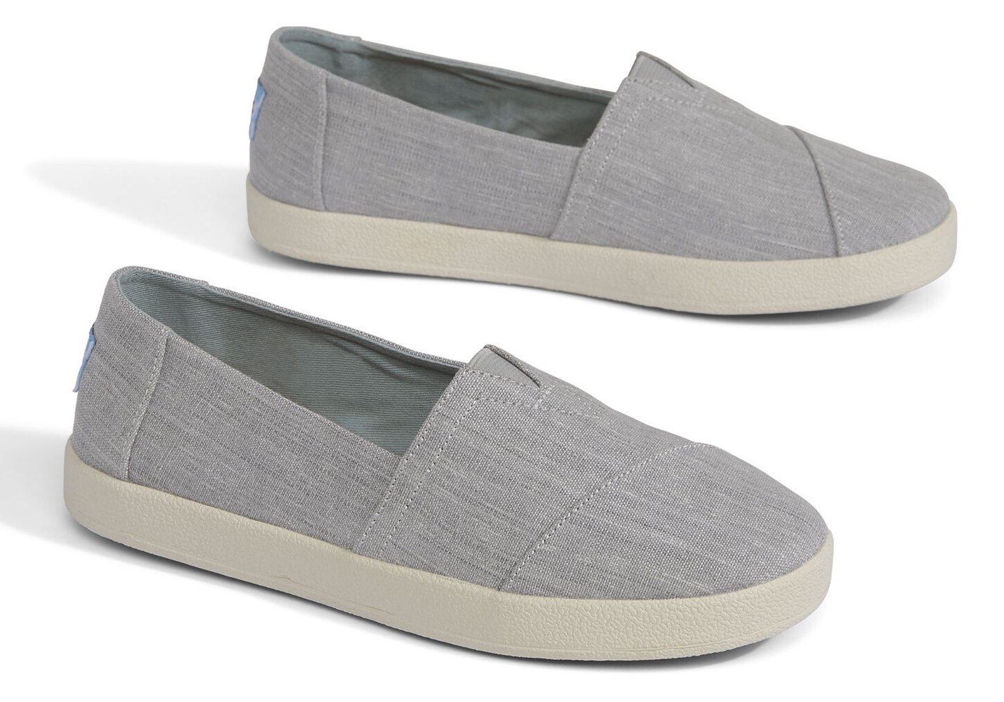 Toms Slip On Damskie Szare - Avalon - 62BZQYUSW